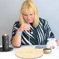 Star Pendulum Board, Wooden Divination Board, Pendulum Board For Divination, Metaphysical Message Board, Witchcraft A Supplies.