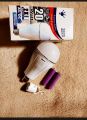 Rechargeable Emergency Bulb Led light With two Rechargeable 2 batteries. 