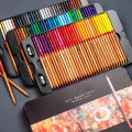 48/72/100/120/180Colors Pencils Professional Oil Wood Soft Watercolor Pencil For School Drawing Sketch Painting Art Supplies. 