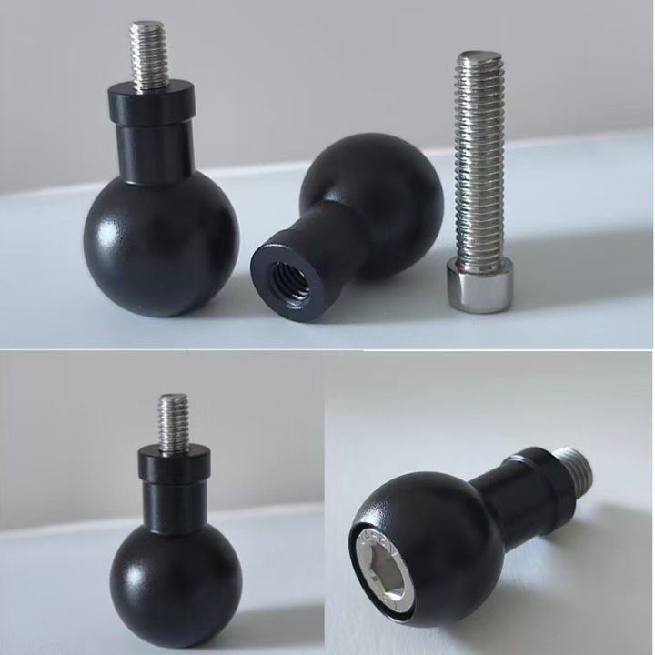 Aluminum%2017mm/25mm%20Ball%20Head%20Adapter%20to%20M6%20M8%20M10%20Bolt%20for%20RAM%20%20Mount%20Motorcycle%20Phone%20Holder%20Car%20Bracket%20Camera%20Stand%20-%20Image%206
