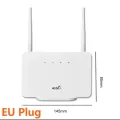 4G LTE CPE Wireless Router 4G Modem 300Mbps RJ45 LAN WAN External Antenna Wireless Wifi Hotspot with SIM Card Slot for Home. 