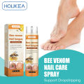 Bee Venom Nail Fungus Repair Spray Gray Nail Treatment Onychomycosis Paronychia Removal Relieve Foot Odor Hand Foot Nail Care freshfeet.