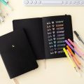 Best Black Paper Notebook / Black Paper Journal with Black Cardboard Hardcover.... 