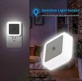 Auto On/Off Mini Wall LED Night Light | Illuminate Your Bedroom with Convenient Nightlight. 