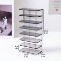 7-layer Mini Car Model Storage Rack,Acrylic Multi-layer Display Stand,Children's Toy Car Desktop Organizer,vertically Stored. 