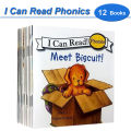 I Can Read Phonics 12 Books/Set My Very First Picture Books English Story Pocket Book for Children Kids Baby Montessori Reading. 