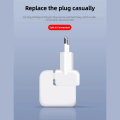 World Travel Plug - EU US UK AU Plug Set for  MacBook Pro/Air Charger, Interchangeable Adapter Tips. 