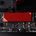 JONSBO M.2 2280 Solid State Hard Disk Aluminum Heatsink with Thermal Pad for m2 Desktop PC Thermal Gasket PC Accessories. 
