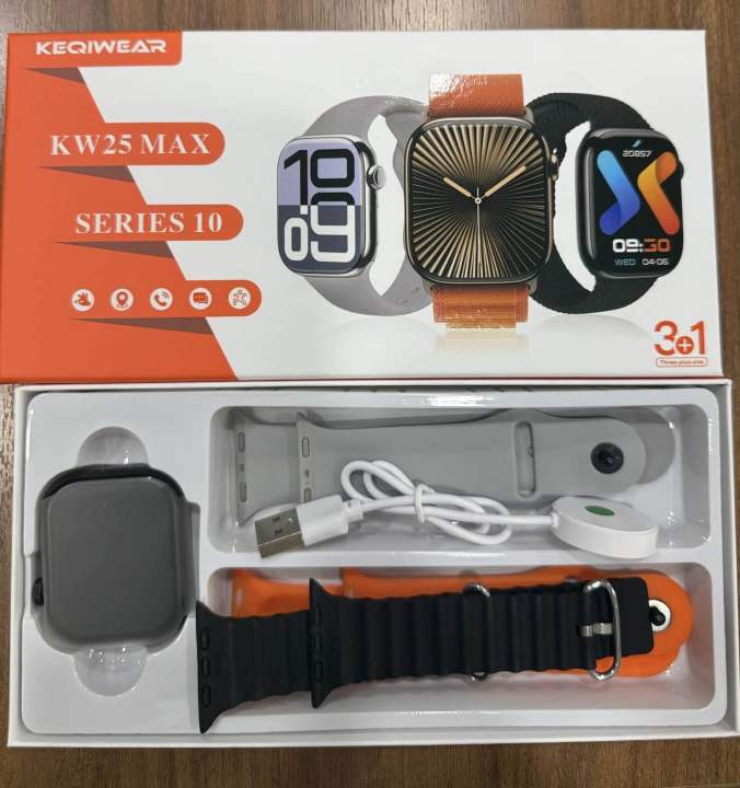 KW25 MAX Smart Watch- Trendy Tech