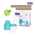 Momeasy Breast Milk Storage Cups, Set of 6 Pieces, Capacity 180 Ml/6 Oz, Breast Milk Storage Container, Bpa Free, Model 45212. 
