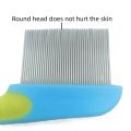 Stainless Steel Fine Tooth Pet Combs for Dogs & Cats Grooming Brushes to Clean Fleas Ticks Dandruff Tangles & Knots. 