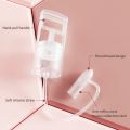 Manual Nose Cleaner for Newborn Baby Child Nasal Aspirator Silicone Head Snot Vacuum Suction Cleaning Care Sinusitis Nasal Wash. 
