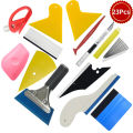 New Car Vinyl Tint Film Installation Tool Kit  Scraper Magnetic Holder Wrapping Sticker Carving Knife with Spare Blades. 