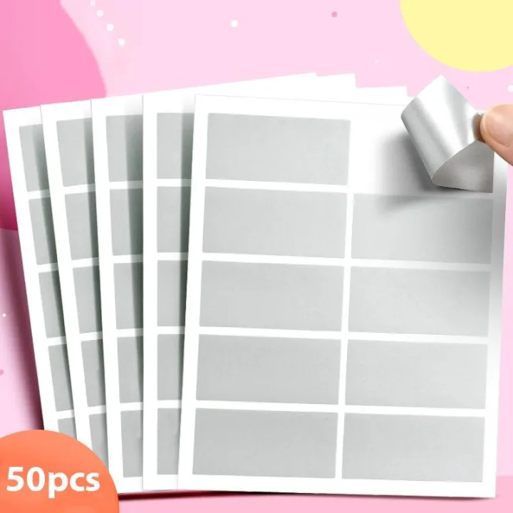 50/100/200Pcs%20Scratch%20Card%20Stickers%20Toy%20Scratch%20Tool%20Labels%20Surprise%20Self-adhesive%20Note%20Paper%20Rectangular%20DIY%20Gift%20Decorations%20-%20Image%207