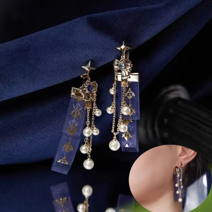 Genshin%20Impact%20Furina%20De%20Fontaine%20Cosplay%20Earrings%20Women%20Focalors%20Ear%20Clip%20Fashion%20Eardrop%20Jewelry%20Accessorie%20-%20Image%202
