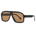 Hiking 1pcs Oversized Square Anti Light Glasses Women Men Thick Frame Brand Eyewear Female Fashion Chic Polygon Black Shades. 