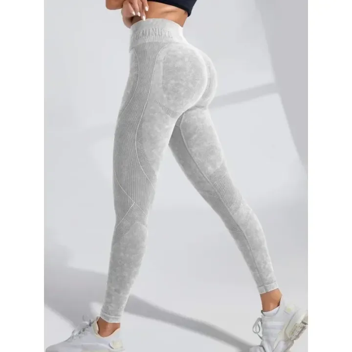 Women%20Seamless%20Gym%20High%20Waist%20Yoga%20Pants%20Hip%20Lifting%20Outdoor%20Sports%20Tight%20Waist%20Letter%20Sand%20Washed%20Pants%20Exercise%20Yoga%20Leggings%20-%20Image%205