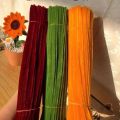 100pcs Fuzzy Wire Pipe Cleaners Craft Chenille Stem Creative DIY Handmade Educational Toys Projects. 