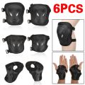 Women Men Elbow Wrist Knee Pads Protective Gear Set Skate Roller Cycling Bike. 