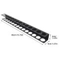 Steel Wall Mount Screwdriver Wrench Holder Screwdriver Storage Rack Pliers Organizer Rack Workshops Hardware Tool DisplayHanger.