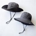 Women's and Men's Solid Outdoor Hiking Jungle Mountaineering Hat Basic Foldable Breathable Sun Hat Leisure Large Brim Cap.