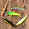 5pcs Casting Floating Minnow Hard Bait Sea Bass Saltwater Sea Fishing Lure. 