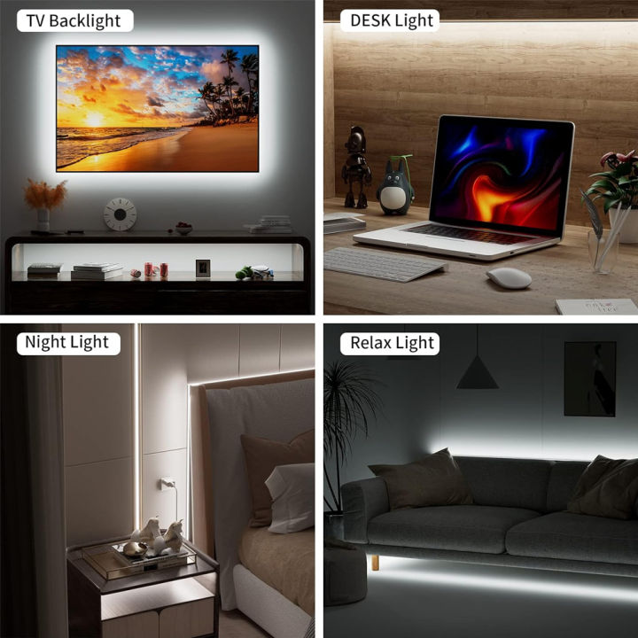 USB%20Tuya%20WiFi%20COB%20LED%20Strip%205V%201m%202m%203m%204m%205m%20Warm%20White%20Flexible%20Dimmable%20Wardrobe%20Showcase%20Bedroom%20TV%20Lighting%20fr%20Alexa%20%20-%20Image%204