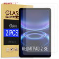 For Redmi Pad 2 SE 9.7 Tempered Glass Screen Protector On  Redmi Pad 2SE HD Film Scratch Proof 9H Oil-Coating 2-Pack. 