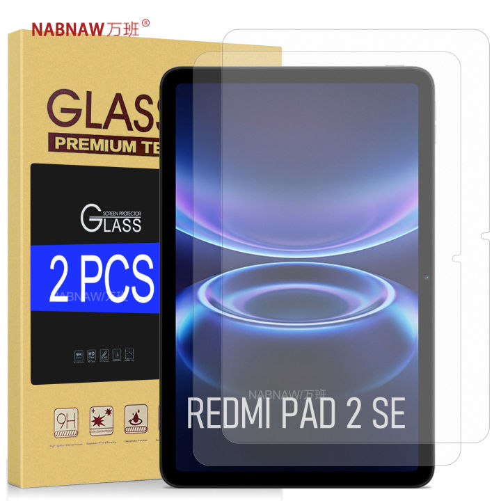 For Redmi Pad 2 SE 9.7 Tempered Glass Screen Protector On  Redmi Pad 2SE HD Film Scratch Proof 9H Oil-Coating 2-Pack