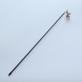 2pcs/3pcs Random Bug Funny Cat Stick Retractable Toy Feather Rod Teaser Pet Toy.
