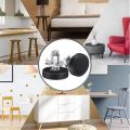 4 pcs Furniture Leveling Feet | M6 Thread, Tool-Free Install, Anti-Slip, Heavy-Duty, Height Adjustable, T-Nut | For: Home. 