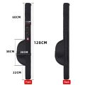 New Portable Fishing Rod Bag With Shoulder Strap 118/128cm Fishing Pole Reel Bag Folding Fishing Pole Case. 