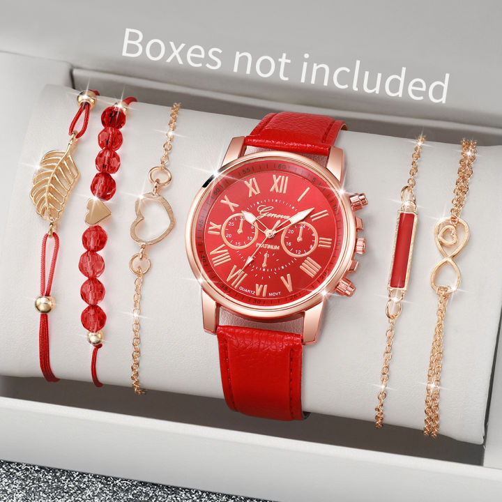 Surprise%20%20Watch%20Set%20Blind%20Box-%206PCS%20Fashion%20Women%20Watches%20Bracelets%20Set%20Casual%20Leather%20Band%20Wristwatches%EF%BC%88Without%20Box%EF%BC%89%20-%20Image%205