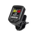 Guitar Tuner For All Instruments Clip on Electronic Tuner for Guitar Bass Ukulele Violin Mandolin Banjo. 