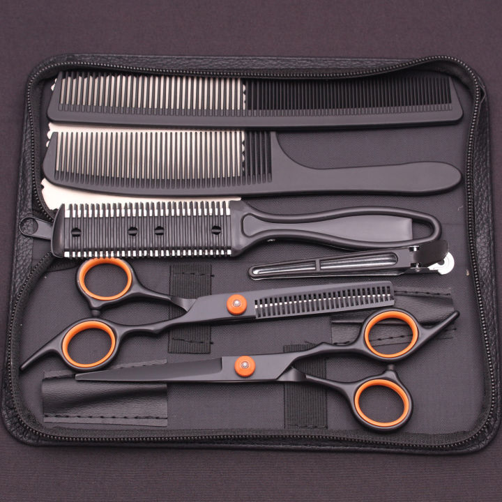 6.0''Hair%20Scissors%20Stainless%20Cutting%20Shears%20Thinning%20Hairdressing%20Haircut%20Comb%20Razors%20Set%20Salon%20Barber%20&%20Home%20Dropshipping%20C1001%20-%20Image%206