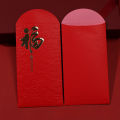 40 Lucky Red Envelopes for 2025- Creative Gold Foil Design, Suitable for Weddings and New Year Celebrations, Perfect . 