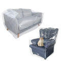 Couch Cover Pet Plastic Cover Transparent Cat Scratch Protector Waterproof Sofa Cover for Protection Against Cat Dog Clawing.
