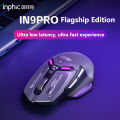 Inphic IN9 PRO Bluetooth Mouse Rechargeable 2.4G Wireless 26000DPI RGB Gaming Mouse Ergonomics Supports Wired Connections. 