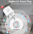Tuya ZigBee 3.0 EU Smart WiFi Plug Socket 16A/20A Power Monitor Timer Function Remote APP Voice Control  Home Alexa Yandex. 
