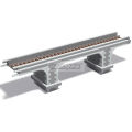 Marumine 566PCS MOC Viaduct Idea Train Build Model Kit High-Speed Railway Track Arch Bridge DIY Construction Blocks Bricks Set. 