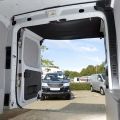 Van Rear Door Awning Sunshade, Waterproof Car Tailgate Tent Cover, Universal RV Back Door Shelter.