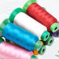 24 Colour High Strength Machine Embroidery Silk Thread Sewing Thread Wheel Sewing Supplies For Sewing Curtains Canvas Thin PU. 