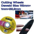 cutting Wheels Dewald Size 115mm×1mm×22.2mm. 