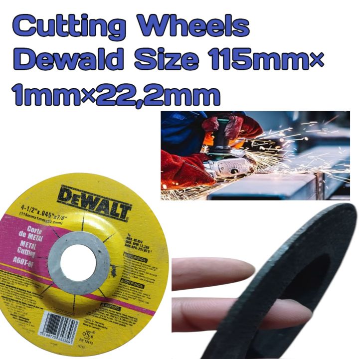 cutting Wheels Dewald Size 115mm×1mm×22.2mm