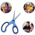 Left-handed Scissors Student Stainless Steel Colorful Cute Scissors Children's Small Scissors Simple Safety Office Scissors. 