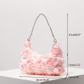 Shoulder Bag, Floral Pop, Women's Bags, Gala Night, Party Outfits, Prom Accessories, Wedding Items, Elegant, , Random Pattern. 