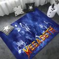 Heavy Metal Rock Roll Music Megadeths Floor Mat INS Style Soft Bedroom Floor House Laundry Room Mat Anti-skid Household Carpets.