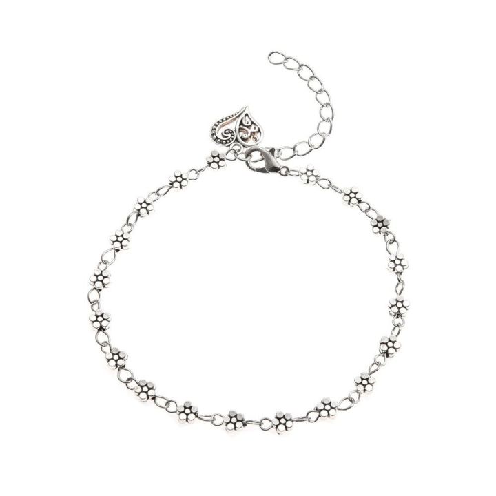 Heart%20&%20Flowers%20Anklet%20Foot%20Chain%20Boho%20Beach%20Beads%20Aolly%20Plum%20Blossom%20Anklets%20for%20Women%20Girl%20-%20Image%207