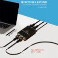 RJ45 Splitter 1 in 2/3/4 Out Network 1000Mbps RJ45 Adapter Gigabit Converter Internet Ethernet 8P8C Extender Plug Extension.