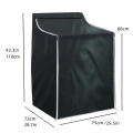 Premium Roller Washing Machine Cover- Protective Sleeve with Durable Oxford Cloth for Top Load Front Open Washing Machines.